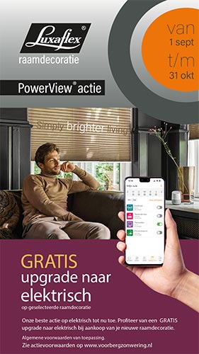 Luxaflex powerview actie - Insta stories - sept+okt