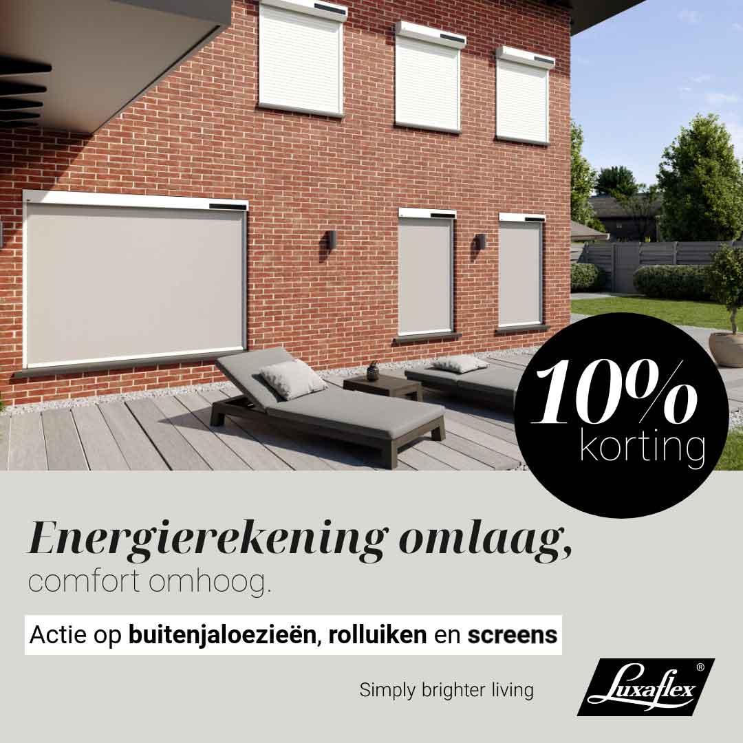 Actie Luxaflex screens