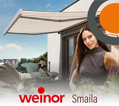 Weinor Smaila knikarmscherm