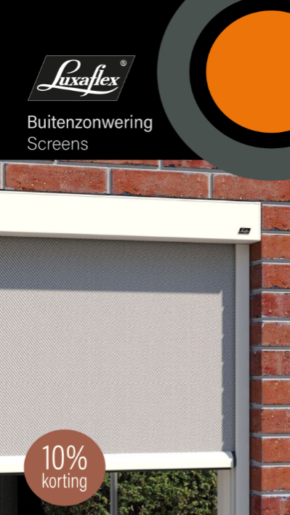 Luxaflex Outdoor - lente actie - 10% screens - 400x711