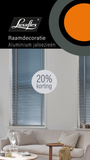 Luxaflex Outdoor - lente actie - Alu jaloezieën 1 - 400x711